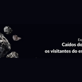 exposição meteoritos