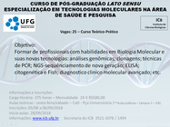 Cartaz Curso Esp. BIOMOL ICB