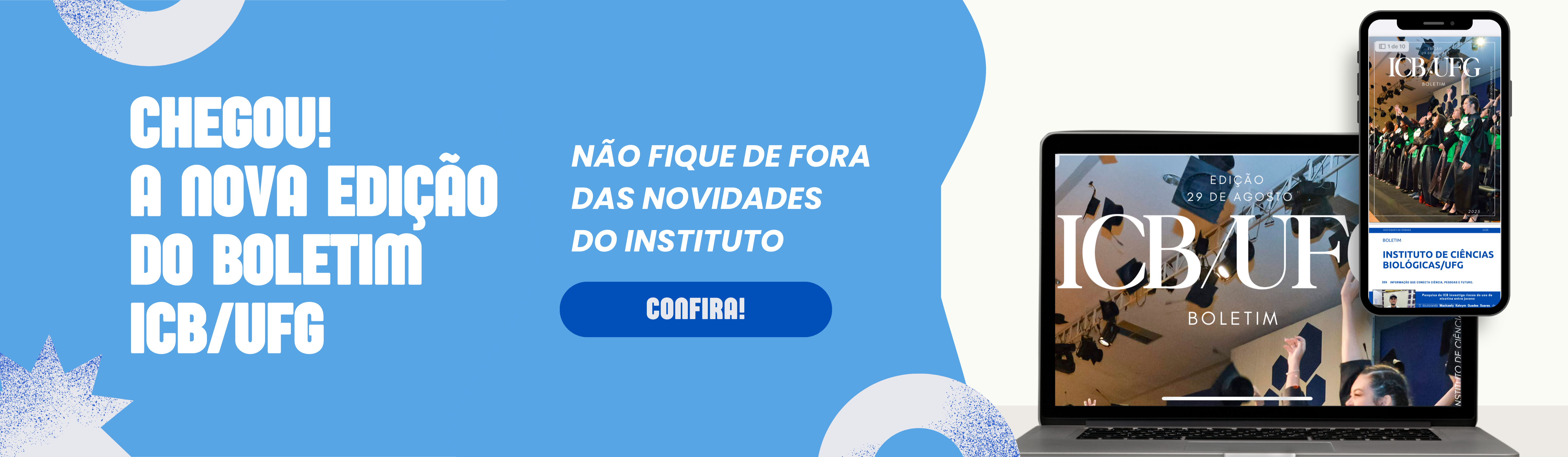 Confira o boletim ICB! 2