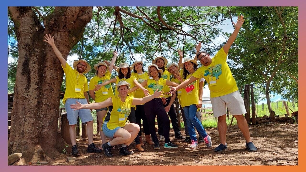 Estudantes da UFG participantes do Projeto Rondon durante atividades em comunidade. A iniciativa promove ações de extensão universitária e possibilita o intercâmbio de conhecimentos entre universidade e sociedade.