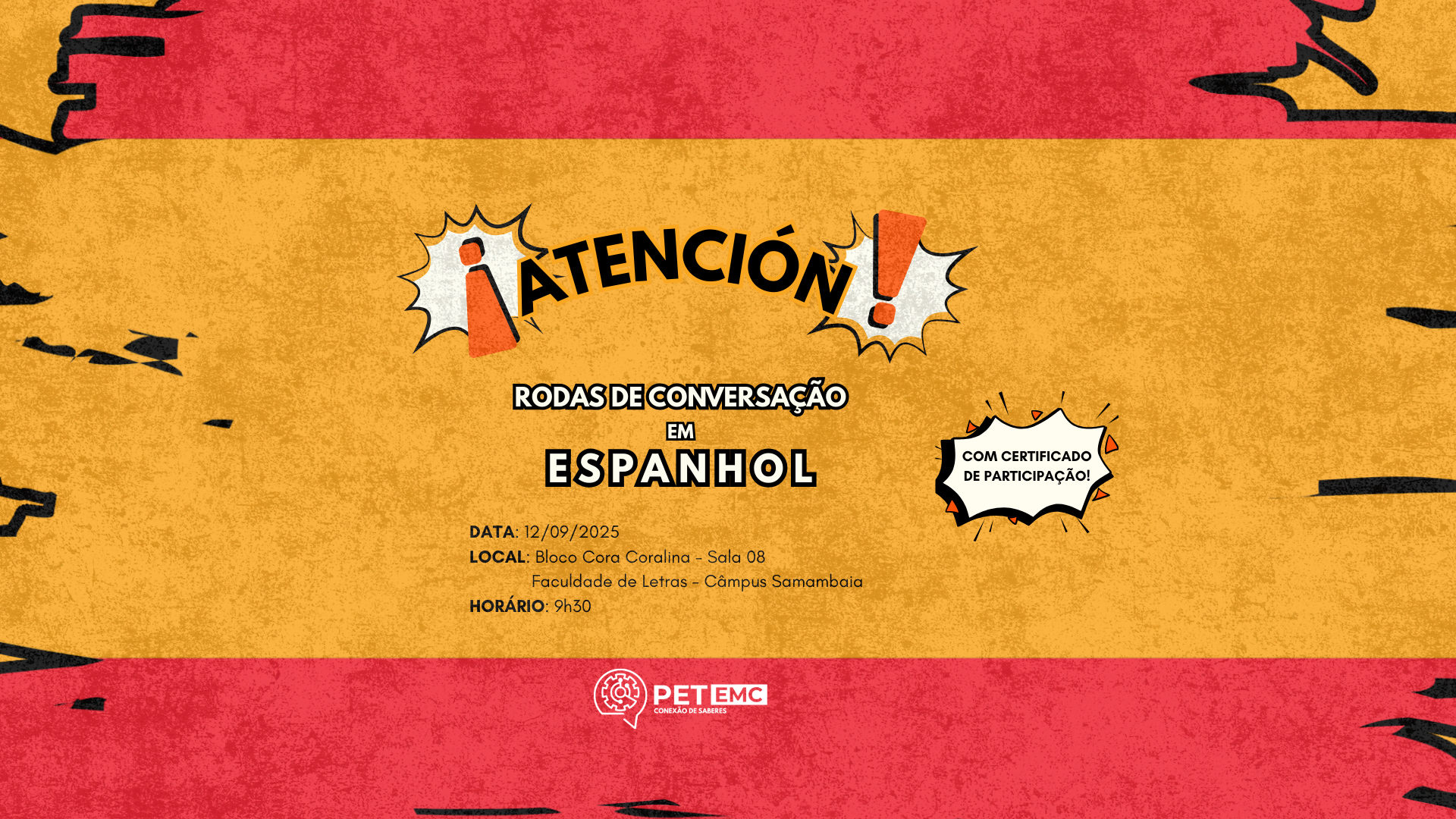 Rodas de Conversação - Espanhol - 02/2025