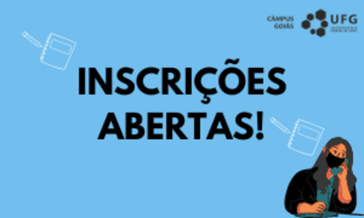 inscrições abertas