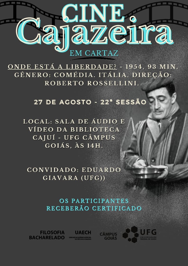22ª Sessão - Onde está a liberdade. Eduardo Giavara