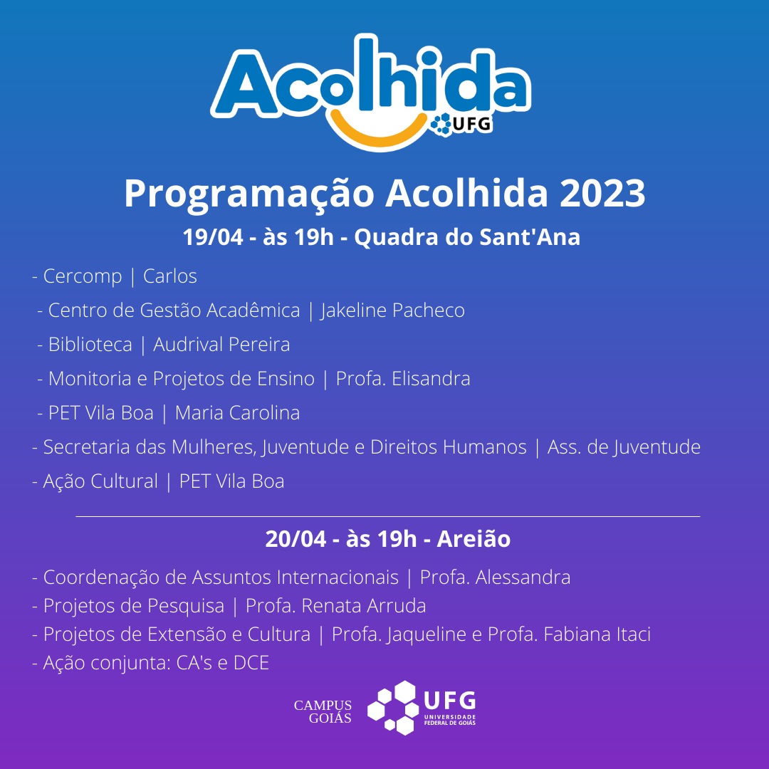 Acolhida 2023.