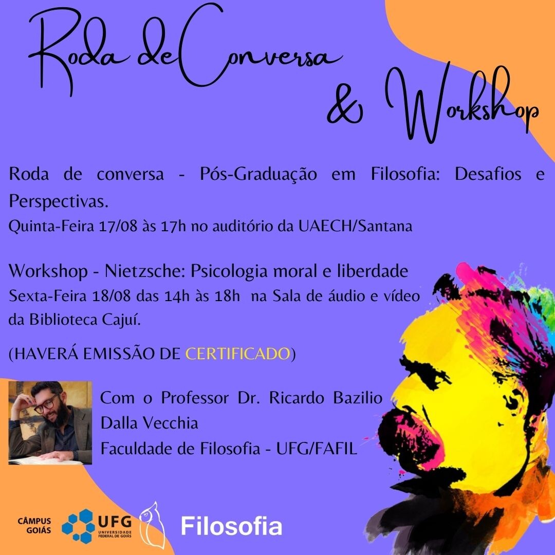 Roda de conversa e workshop