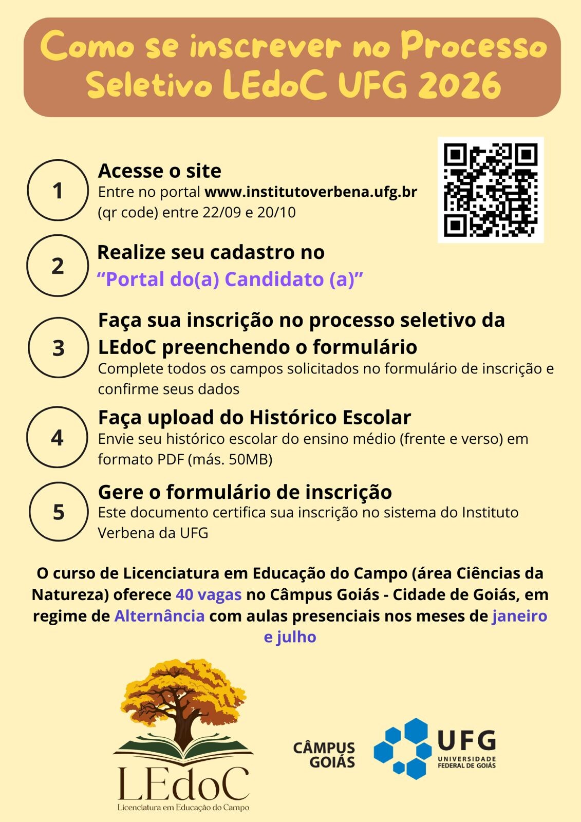 Processo Seletivo LEDOC