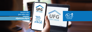 Descrição da imagem do Banner UFG em Casa